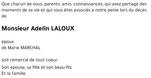 Adelin LALOUX