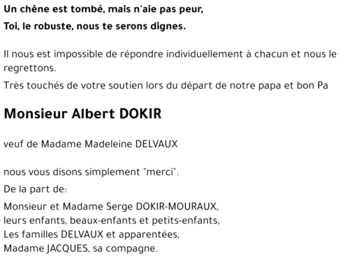 Albert DOKIR