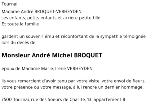 André BROQUET