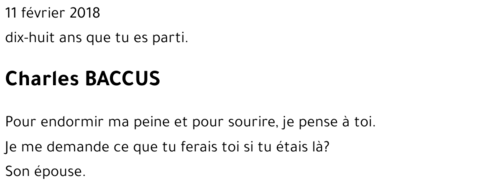 Charles BACCUS