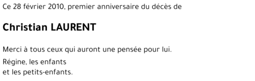 Christian LAURENT