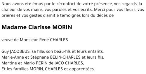 Clarisse MORIN