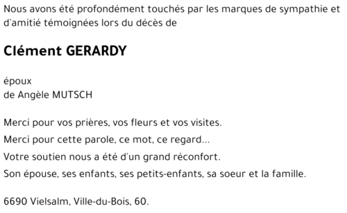 Clément GERARDY