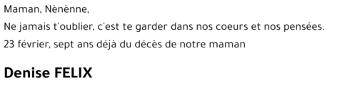 Denise FELIX