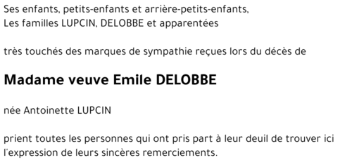 Emile DELOBBE