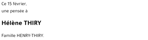 Hélène THIRY
