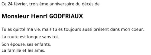 Henri GODFRIAUX