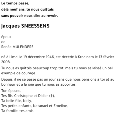 Jacques SNEESSENS
