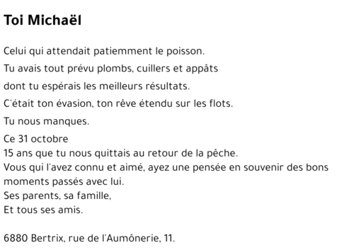 Michaël -