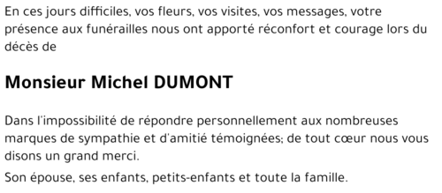 Michel DUMONT