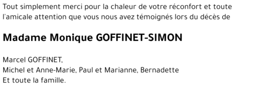Monique SIMON