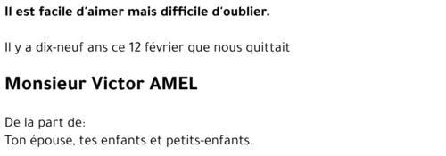 Victor AMEL