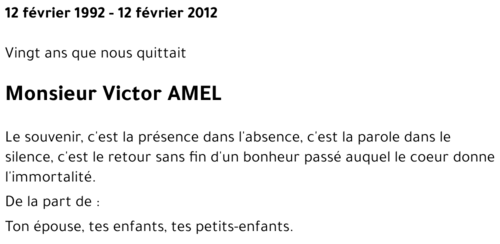 Victor AMEL