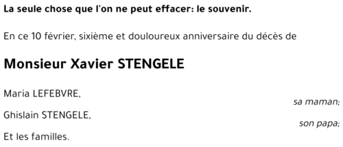 Xavier Stengele