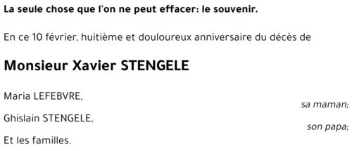 Xavier STENGELE