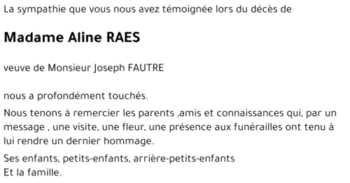 Aline RAES