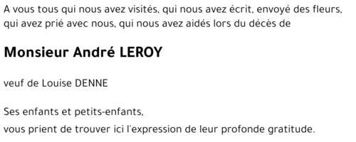 André LEROY