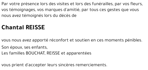 Chantal REISSE