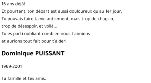 Dominique PUISSANT