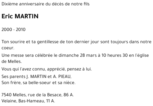 Eric MARTIN