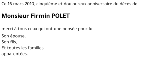 Firmin Polet