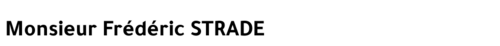 Frédéric STRADE