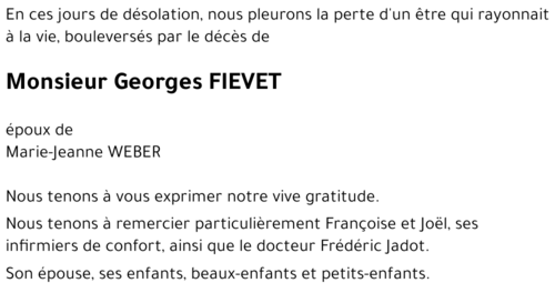 Georges FIEVET