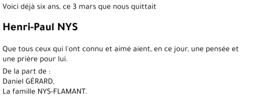 Henri-Paul NYS