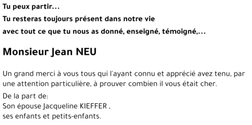 Jean NEU