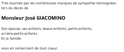 José GIACOMINO