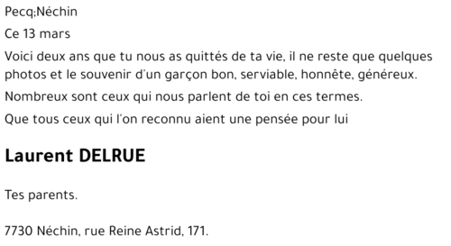 Laurent DELRUE