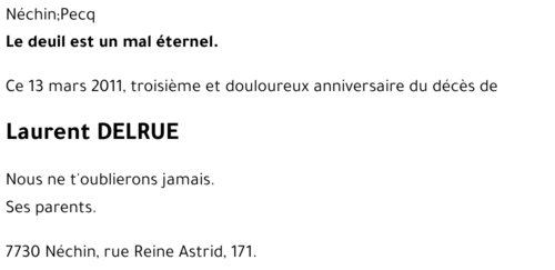 Laurent DELRUE