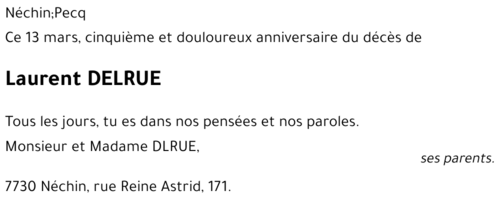 Laurent DELRUE