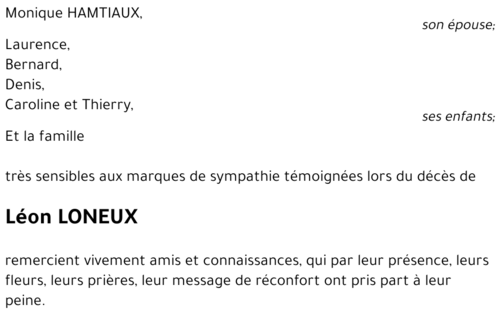 Léon LONEUX