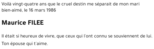 Maurice FILEE