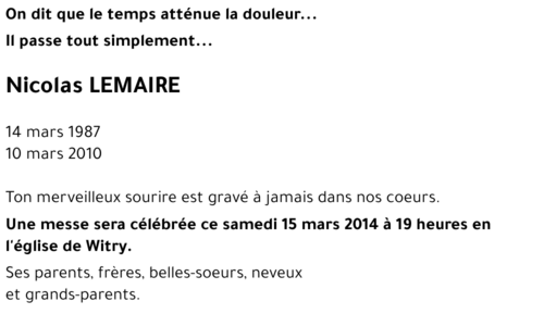 Nicolas LEMAIRE