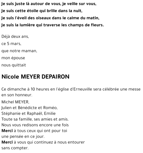 Nicole DEPAIRON