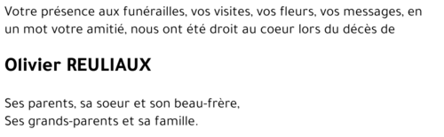 Olivier REULIAUX