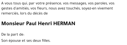 Paul-Henri HERMAN