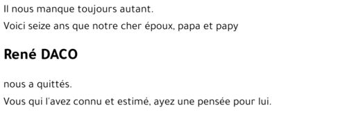 René DACO
