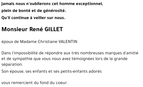 René GILLET