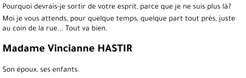 Vincianne HASTIR