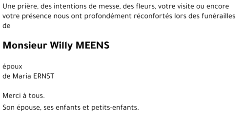 Willy MEENS