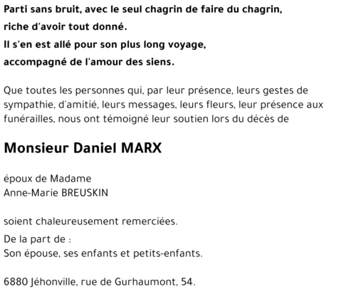 Daniel MARX