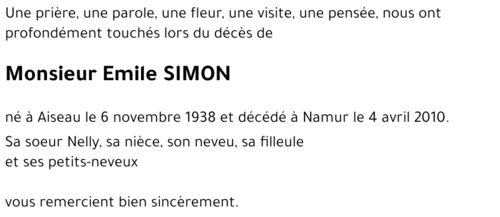 Emile SIMON