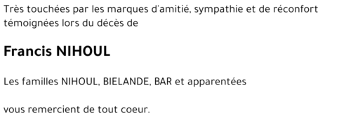 Francis NIHOUL
