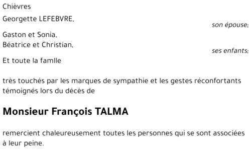François Talma