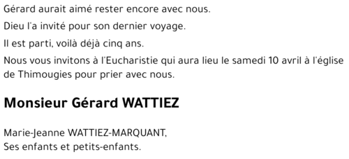 Gérard Wattiez