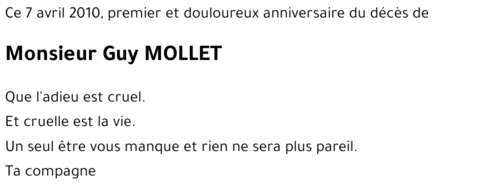 Guy MOLLET