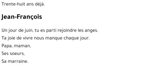 Jean-François -